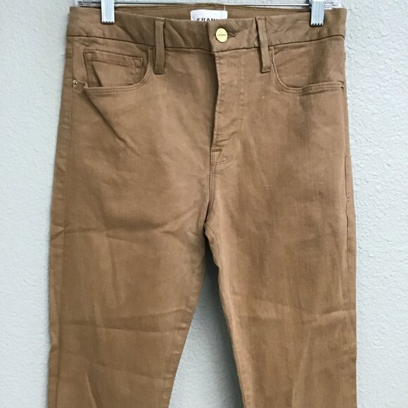 Frame Bootcut Jeans Women's Size 30 Denim Stretch Brown Pants - Picture 3 of 10